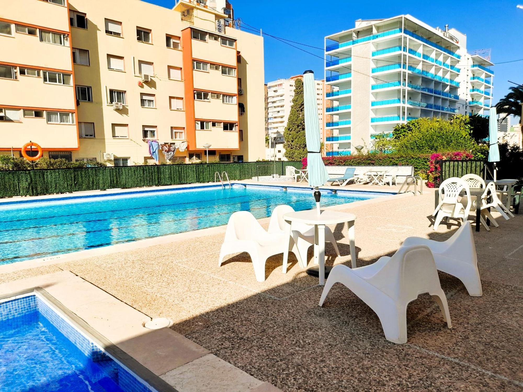 Apartment Sea View II In Rincon De Loix -Free Parking, Wi-Fi, Pool, New Air Conditioning Μπένιντορμ Εξωτερικό φωτογραφία